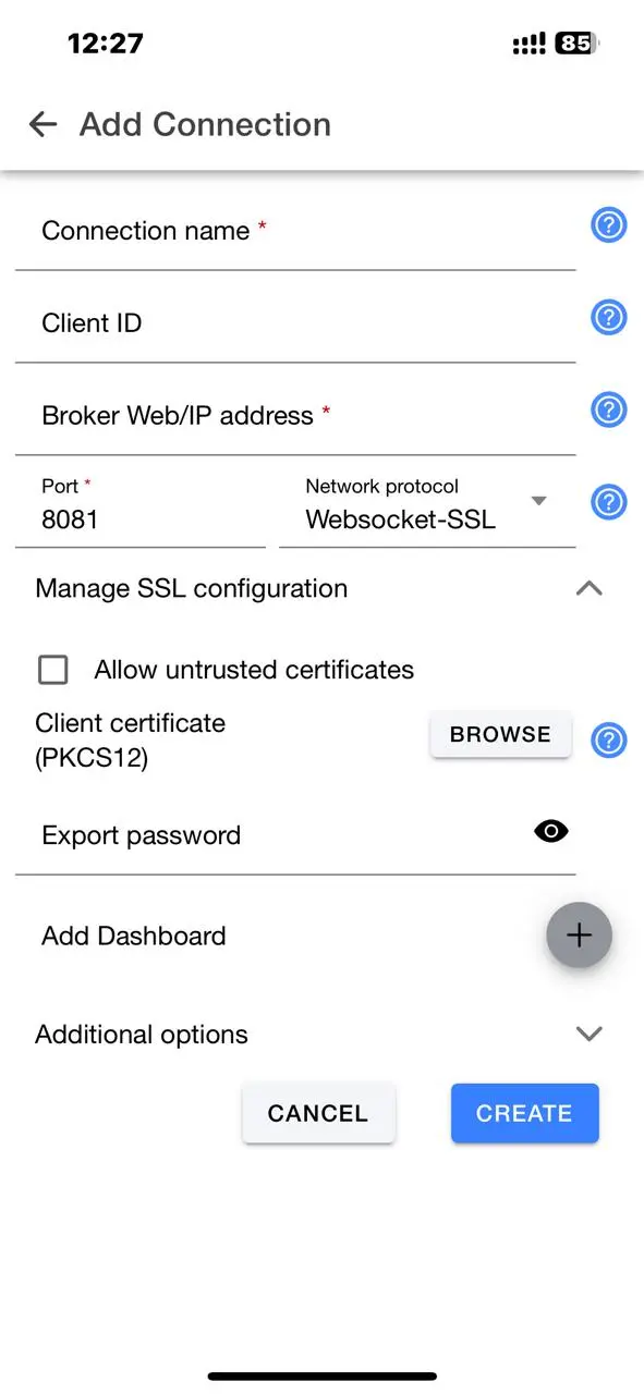 Websocket SSL